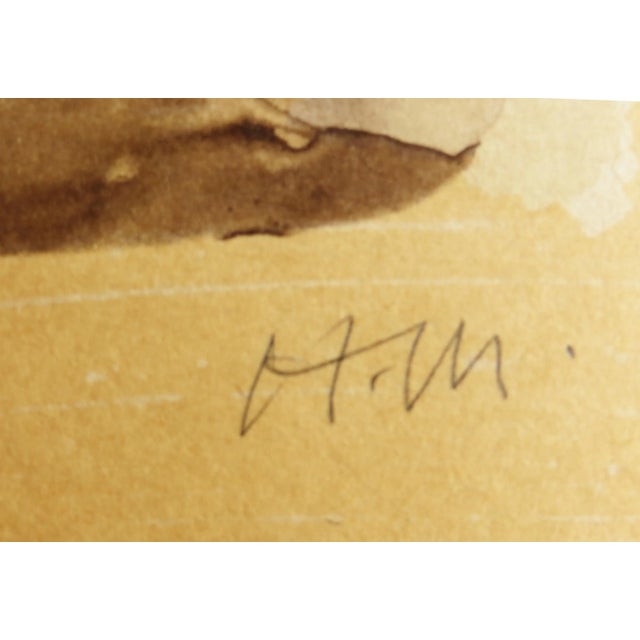 Modern 1976 Henry Moore Color Lithograph - Dame Creole - From La Poesie, Les Poete For Sale - Image 3 of 5