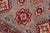 Rustic Kazak Southwestern Gray/Light Blue Wool Rug - 4'2''x6'1'' For Sale - Image 4 of 10