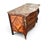 This elegant french louis xv style marquetry commode features a beautifully curved bombe form, richly figured wood...