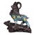 Cloisonné Enamel Ram Statue With Coin Collar For Sale