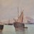 Bernard Van Beek, Kortenhoefs Ships, 1910, Oil on Canvas, Framed For Sale - Image 9 of 18