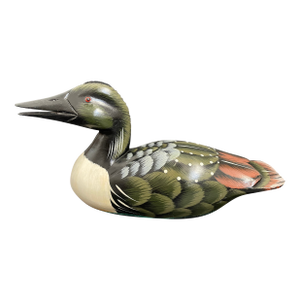Artisan Crafted Common Loon Duck Decoy