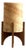 Comet No. 0208 Hand-Carved Alabaster Table Lamp by Material Lights For Sale
