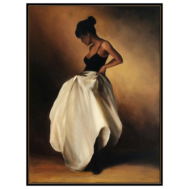 Message us to inquire about custom framing options! (Included for free with every purchase) The artwork here, "The Dancer...