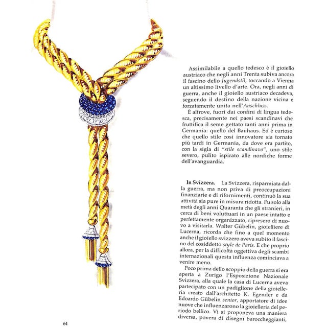 "Gioielli Anni '40: I Gioielli Degli Anni Quaranta in Europa" 1982 Gabardi, Melissa For Sale - Image 9 of 12