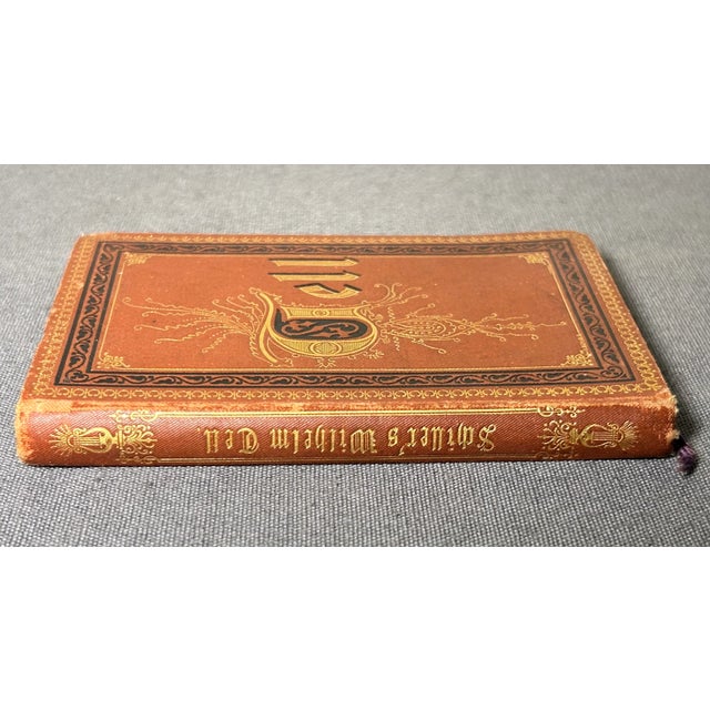 Up for sale is an 1873 “William Tell” by Schauspiel von Schiller Miniature Hardcover Book Printed in Berlin, Germany! It...