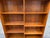 Brown Mid Century Modern "Poul Hundevad" Teak Wood Double Bookcase For Sale - Image 8 of 16