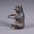 Cast of a Sitting Bear Sterling Silver ca. 1930s A lovely sculpture of a sitting bear casted in sterling silver, Germany...