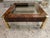 Mid 20th Century Burl and Brass Coffee Table Attributed to Century Furniture For Sale - Image 11 of 12