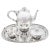 Metal Sterling Silver Art Deco Tea Set For Sale - Image 7 of 7