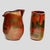 Burnt Orange Murano Glass Vase with Gold Leaf Inclusion by Nichetto For Sale - Image 11 of 12