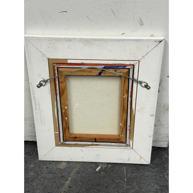 Abstract Bold Composition Painting, Framed For Sale - Image 11 of 12
