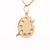 Vintage Signed American Charm Co 14k Gold Artist Palette & Brush Bracelet Charm For Sale - Image 4 of 15
