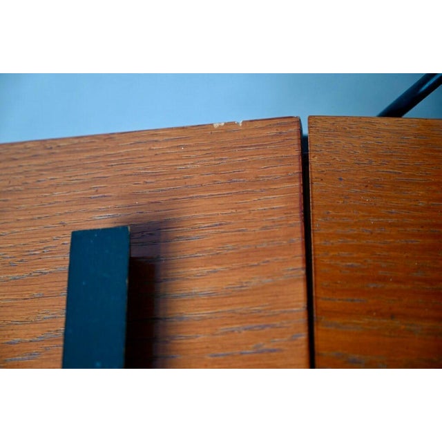 French Sewing Box with Compass Feet, 1960s For Sale - Image 13 of 16