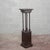 Dark Wood Turned Entrance Plant Stand For Sale - Image 4 of 16