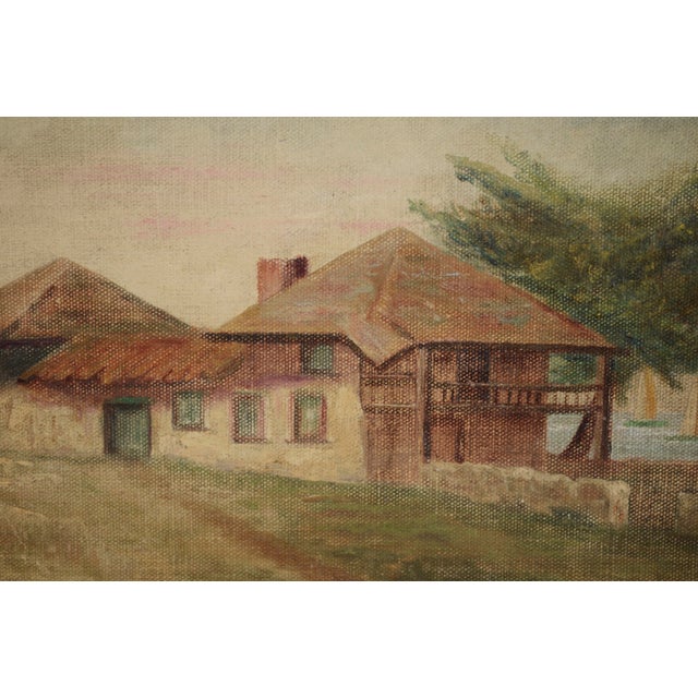 Monterey Customs House and Sailboats on the Bay For Sale - Image 4 of 6