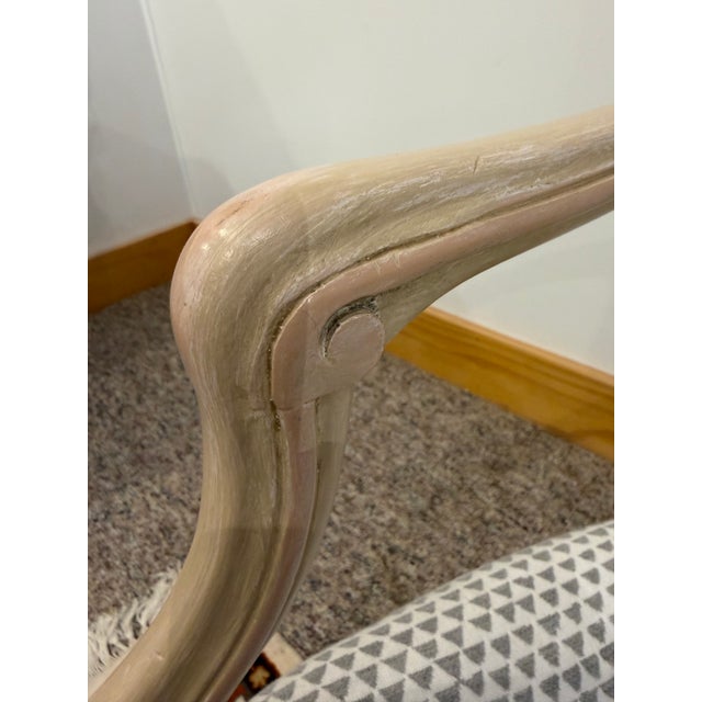 1980s Pair of Vintage French Country Arm Chairs For Sale In Boston - Image 6 of 12