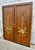 Vintage Hollywood Regency Carved Gilded Wood Doors Pair Louis XVI Neoclassical For Sale - Image 12 of 15
