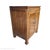 Wood Vintage Thomasville Burl Wood Asian Modern Nightstands With Brass Hardware - Pair For Sale - Image 7 of 12