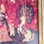 Burgundy Late 20th Century Coordinating Pair of Framed Medieval Unicorn Tapestry Prints in Gilt and Mahogany-Tone Frames - Set of 2 For Sale - Image 8 of 12