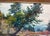 Vintage Original Connie J Boswell 2side Oil Painting Landscape River Expressive Realism For Sale - Image 12 of 18