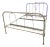 Antique Cast Iron Double Bed For Sale