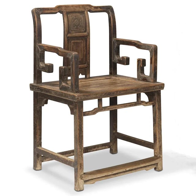 Set of Walnut Southern Official Chairs For Sale - Image 5 of 8