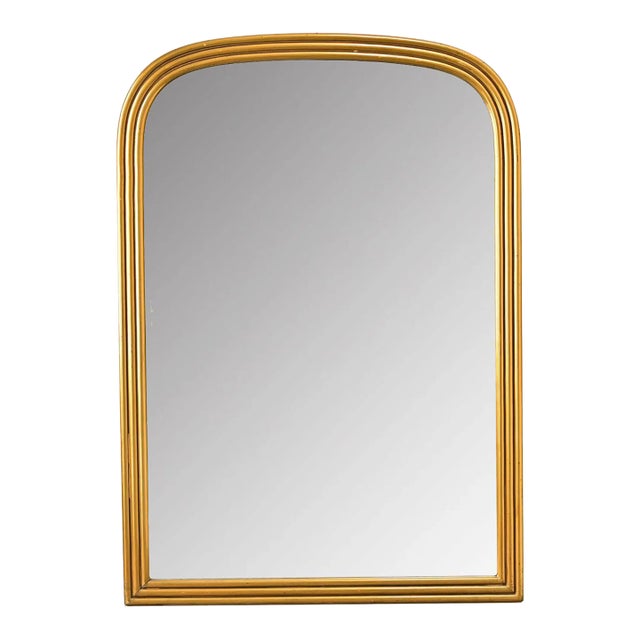 French 19th Century Louis Philippe Style Gilt Mirror For Sale