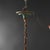 Antique Classical Arts & Crafts Leaded Glass 8-Light Chandelier C1920 For Sale - Image 6 of 8