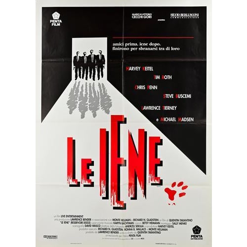 Vintage Poster Directed by Quentin Tarantino, starring Harvey Keitel, Tim Roth, Steve Buscemi, Michael Madsen. Striking...