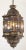 Vintage Moroccan Hanging Lantern Clear and Multicolor Glass Made in Marrakech For Sale In Palm Springs - Image 6 of 12