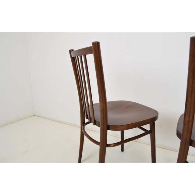 Mid-Century Chairs from TON, 1960s, Set of 3 For Sale - Image 9 of 14