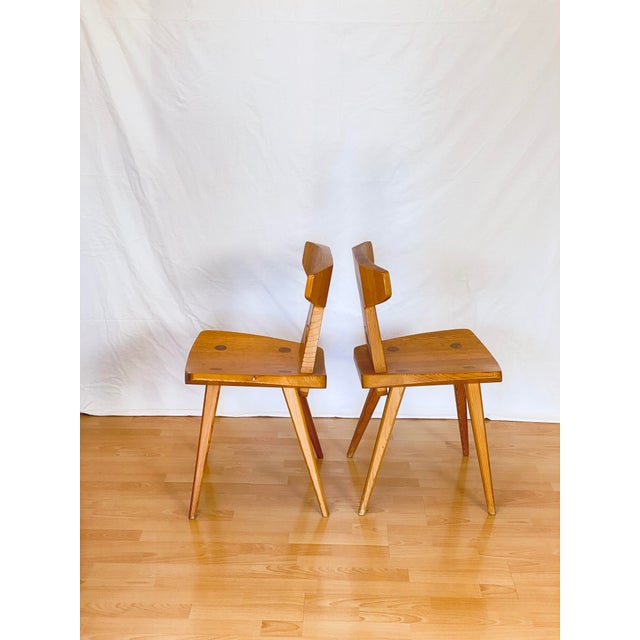 Vintage Dining Chairs by Jacob Kielland-Brandt for I. Christiansen, 1960s, Set of 2 For Sale - Image 10 of 18