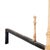 Philadelphia Federal Bell Metal Andirons With Paired Fire Tools, C. 1790 For Sale - Image 9 of 13