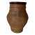Vintage Organic Texture Studio Pottery Vase With Sculptural Details For Sale