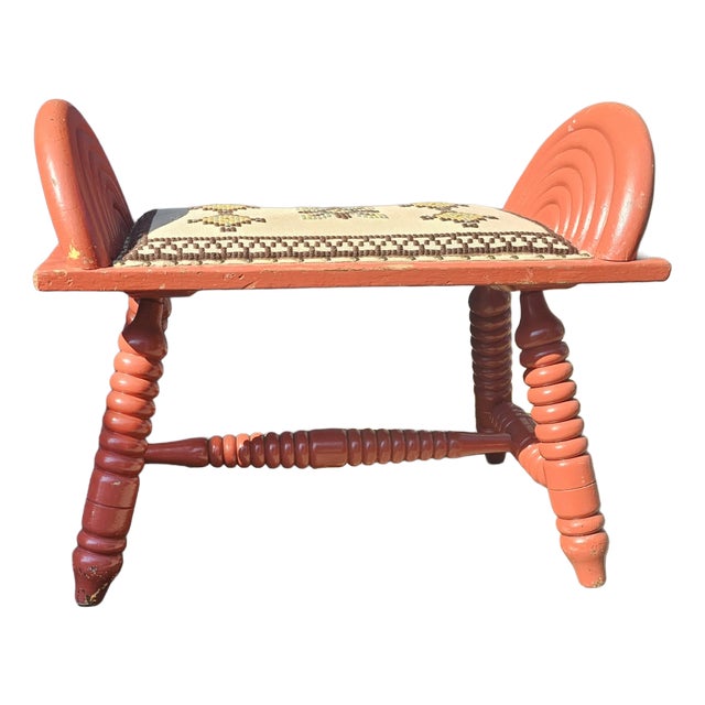 Rustic Wooden Bench or Stool, 1950s-1960s For Sale