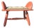Rustic Wooden Bench or Stool, 1950s-1960s For Sale