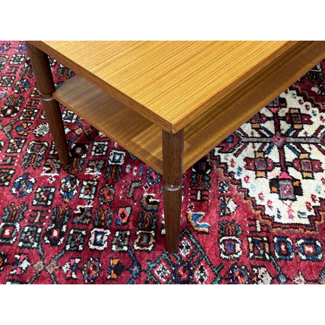 English Coffee Table, 1970s in Teak and Iroko For Sale - Image 6 of 10