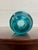 Vintage Hemingray 42 Aqua Teal Glass Insulator For Sale - Image 4 of 7