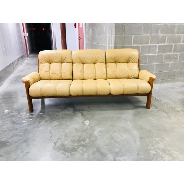 1970s Vintage j.e. Ekornes, Norway for Ekornes Stressless Montana Solid