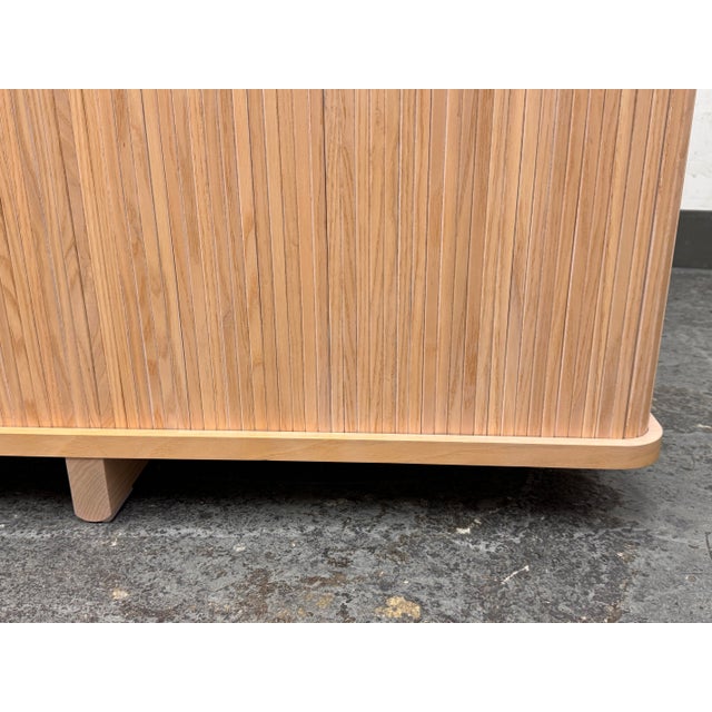 Eq3 Tambour Credenza For Sale - Image 12 of 12