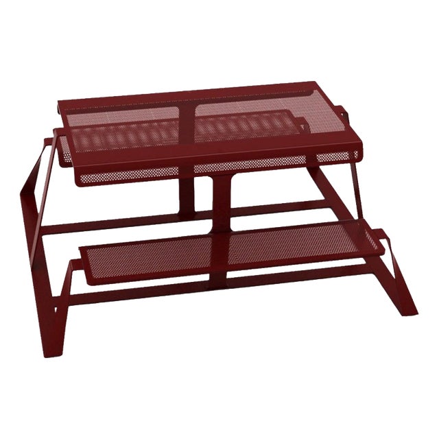 T-Bench Double Bench in Powder-Coated Aluminum by Altreforme For Sale