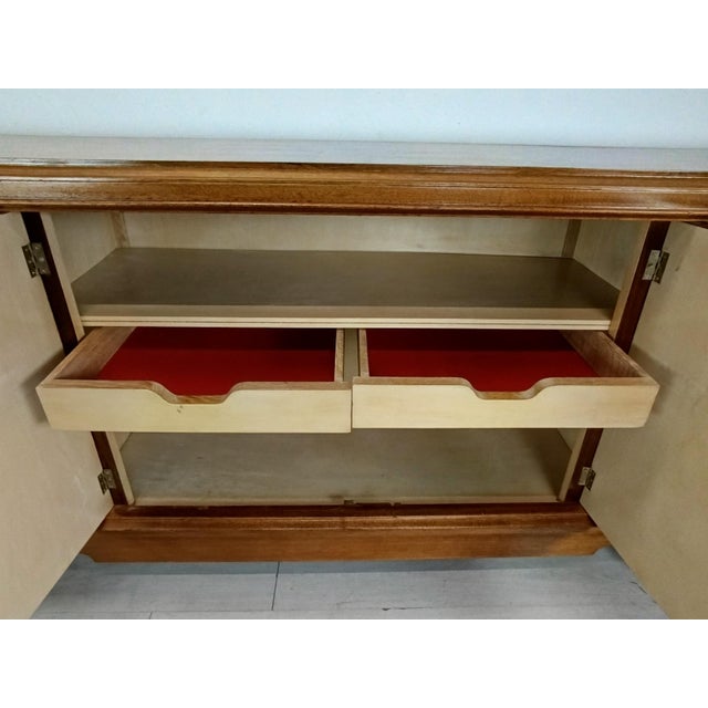 Mid-Century Marquetry Sideboard, 1940s For Sale - Image 13 of 18