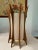 A rare and sculptural mid-century modern swag pendant lamp in the style of Modeline of California and the organic modern...