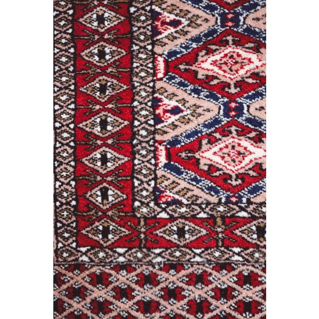 Vintage Pakistani Wool Rug For Sale - Image 6 of 8