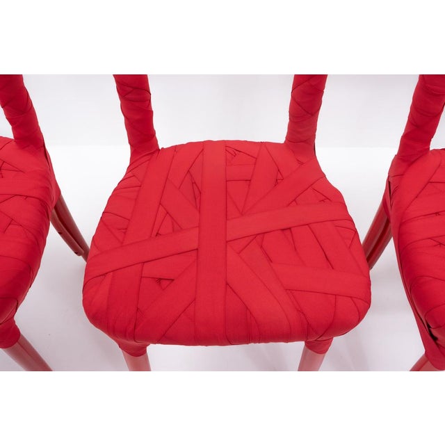 Mummy Chairs by Peter Traag, 2007, Set of 6 For Sale - Image 15 of 17