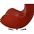 Set of Vintage Egg Chair and Ottoman in Indian Red Anilin Leather by Arne Jacobsen, 1960s For Sale - Image 16 of 18