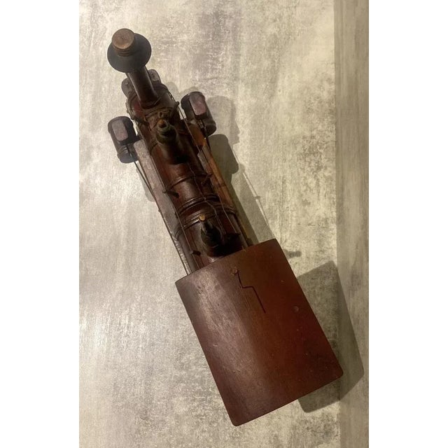 Vintage Wooden Model Train For Sale - Image 9 of 9