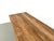 Large Refectory Table in Pine and Beech with X-Shaped Base, 1970s For Sale - Image 9 of 18