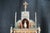 1990s Ann Ruff Large Figural Tiered Folk Art Sculpture Altar Church Shrine Statue 91" For Sale - Image 4 of 18